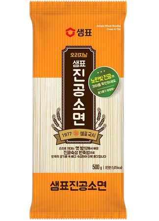 Makaron pszenny Somyeon, Chewy & Thin 500g - Sempio