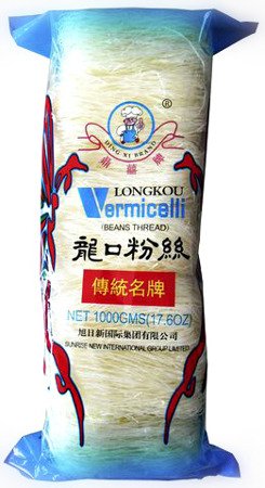 Makaron sojowy vermicelli LongKou 1kg, porcjowany 20 x 50g