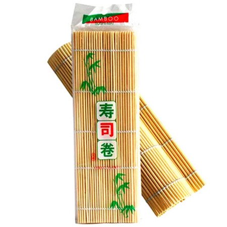 Mata bambusowa do sushi (cienka) 24x24cm