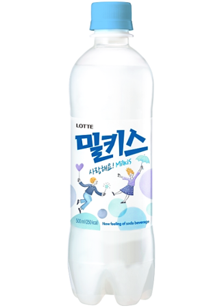 Milkis Original - mleczny napój gazowany o smaku jogurtu 500ml Lotte