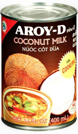 Mleko kokosowe do gotowania w puszce 400ml - Aroy-D
