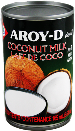 Mleko kokosowe w puszce 165ml - Aroy-D