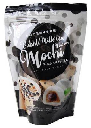 Mochi, ryżowe ciasteczka o smaku Bubble Milk Tea 120g - Love & Love