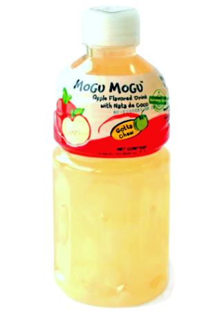 Mogu Mogu Jabłko z dodatkiem Nata de Coco 320ml – Sappe