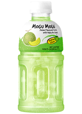 Mogu Mogu Melon z dodatkiem Nata de Coco 320ml – Sappe