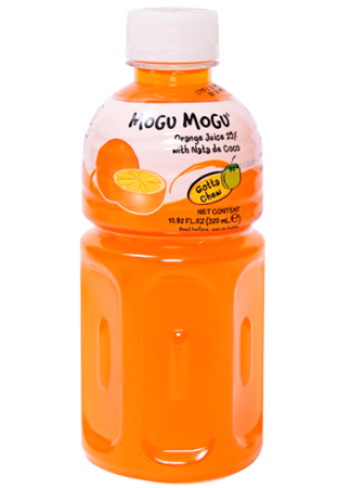 Mogu Mogu Pomarańcza z dodatkiem Nata de Coco 320ml – Sappe