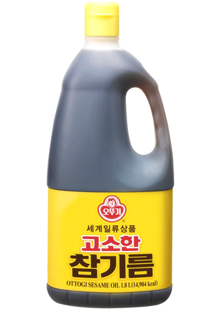 Olej sezamowy Premium z prażonych ziaren 1,8L - Ottogi
