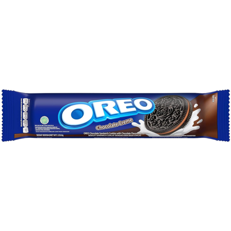 Oreo Chocolate Creme, kakaowe ciasteczka z nadzieniem czekoladowym 138g