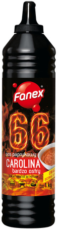 Ostry sos paprykowy carolina 1kg - Fanex