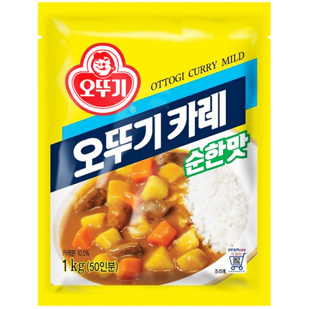 Ottogi Curry Mild - curry instant w proszku 1kg - Ottogi