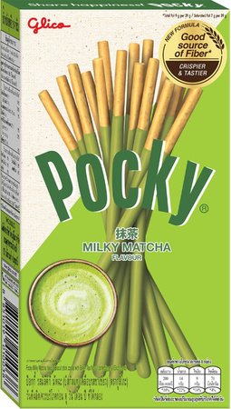 Paluszki Pocky Matcha z zielona herbatą 35g - Glico