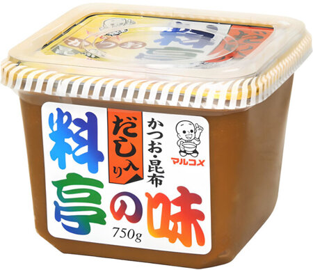 Pasta Dashi Iri Ryotei No Aji Miso 750g - Marukome