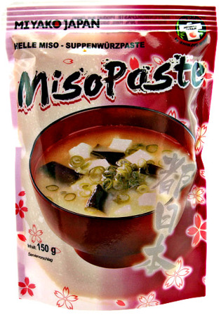 Pasta Shiro Miso, jasna 150g - Miyako Japan