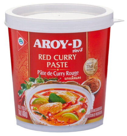 Pasta curry czerwona 400g - Aroy-D