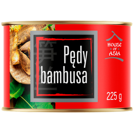 Pędy bambusa, paseczki 225g - House of Asia