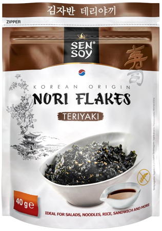 Płatki Nori Flakes Teriyaki 40g - Sen Soy