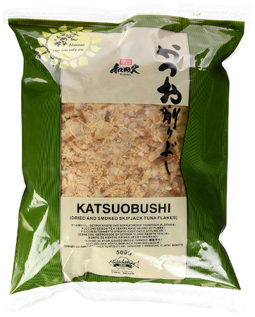 Płatki suszonego tuńczyka bonito, Katsuobushi 500g - Wadakyu