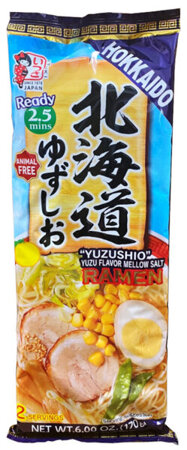 Ramen Hokkaido Yuzushio o aromacie yuzu 170g - Itsuki