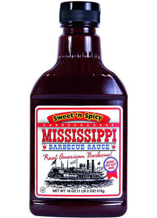 Sos Barbecue Mississippi Sweet’n Spicy, pikantny 510g - Fremont Company