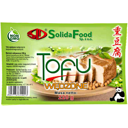 Tofu wędzone 220g - Solida Food