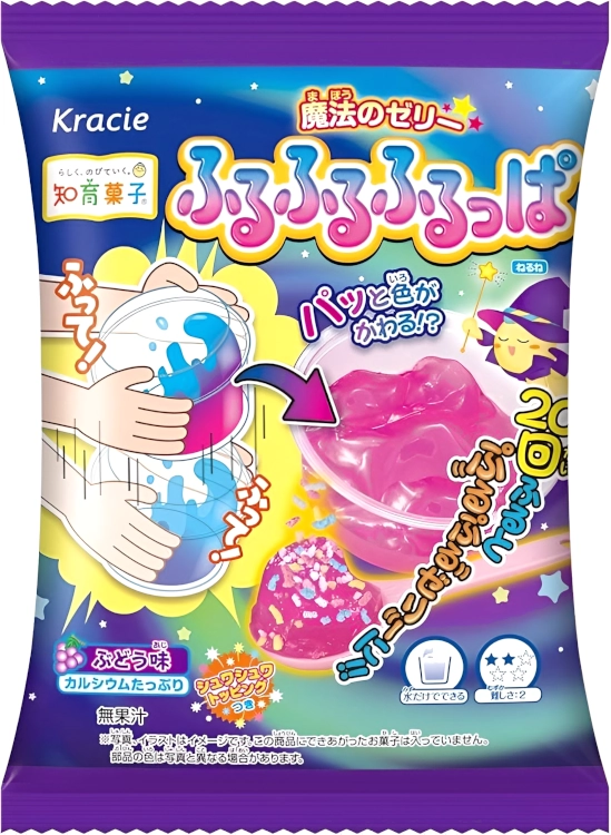 Zestaw DIY Popin Cookin Magical Jelly Furu-Furu Fruppa 14g - Kracie