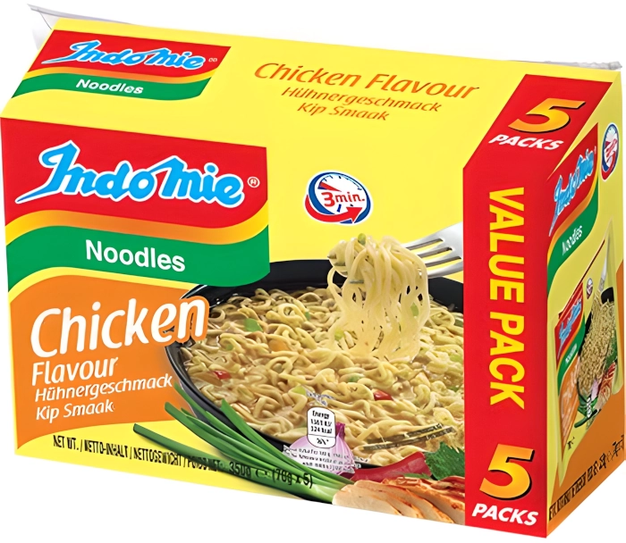 Zupa makaronowa instant o smaku kurczaka 5 x 70g - Indomie