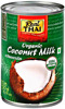 Mleko kokosowe Organic BIO (85% wyciągu z kokosa) w puszce 400ml - Real Thai