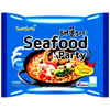 Zupa Ramyun Seafood Party o smaku owoców morza, lekko ostra 125g - Samyang